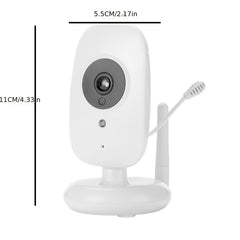 2.4GHz Wireless Video Baby Monitor with Temperature Monitoring