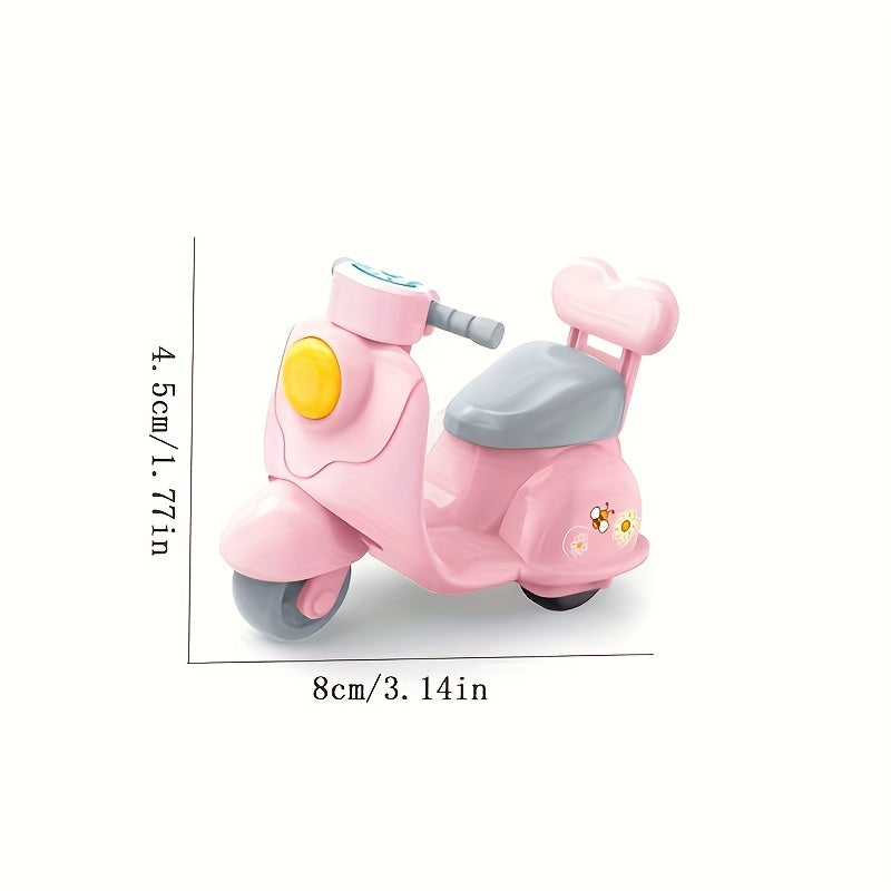 Pull back Motorcycle Toy Car Model Fall resistant Pull back Car