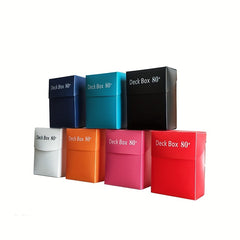 2pcs Game Card Box Holds 80 Cards Mini Storage Box Waterproof Mini Case