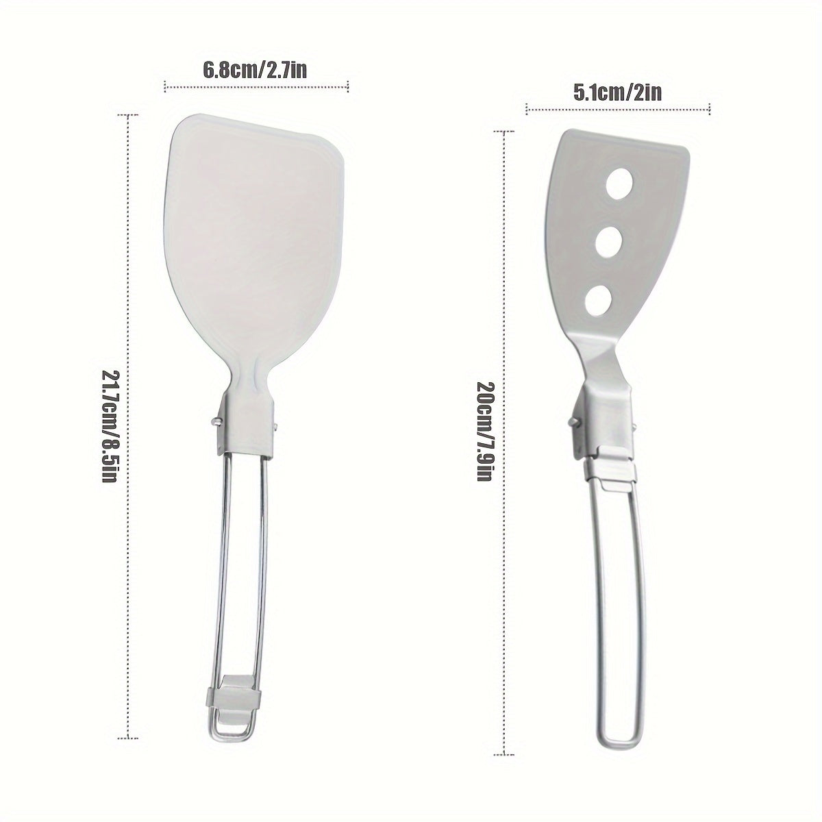 304 Stainless Steel Cutlery Set Portable Folding Kitchenware