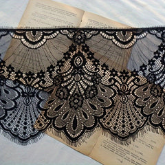 Lace Edge Trim Applique Sewing Crafts Clothing Sleeve Skirt Splicing Fabric