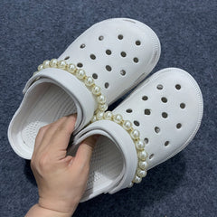 1pc Chain Shoe Accessories For Slipper Sandals DIY Shoes Pins