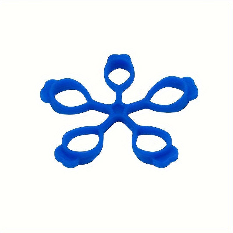 Five Fingers Pull Ring Flower Shape Finger Trainer Finger Puller 1pc