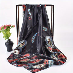 Western Style 88 Cowboy Bandana Rustic Ranch Scarf with Cowboy Hat