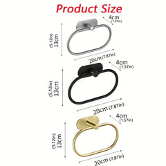 Self Adhesive Towels Rack Stainless Steel Towel Ring