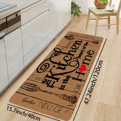 Soft Anti Fatigue Kitchen Rug Waterproof Non Slip Mat