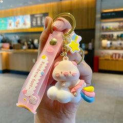 Cute Rainbow Clothing Keychain - Car or Bag Accessory