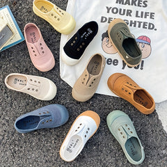 Girls Canvas Casual Skate Shoes Walking Sneakers
