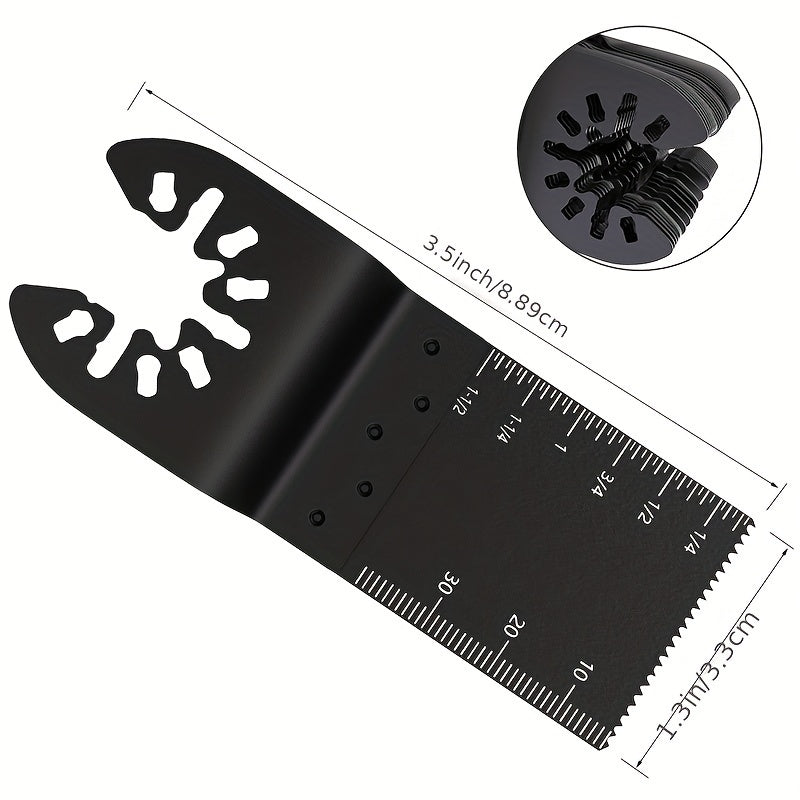 10pcs High Oscillating Saw Blades for Power Tools Wood Metal Cutting