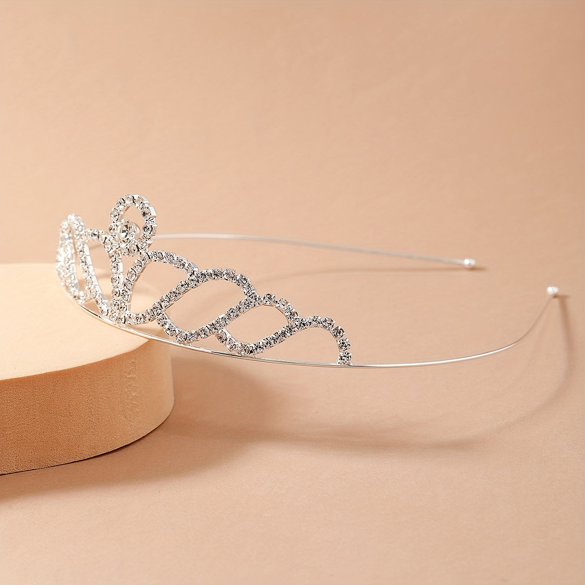 Crystal Headband Tiara Princess Crown Hair Accessories for Women