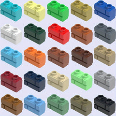 Christmas Building Blocks 20pcs Set Mixed Colors ABS Material DIY Toys