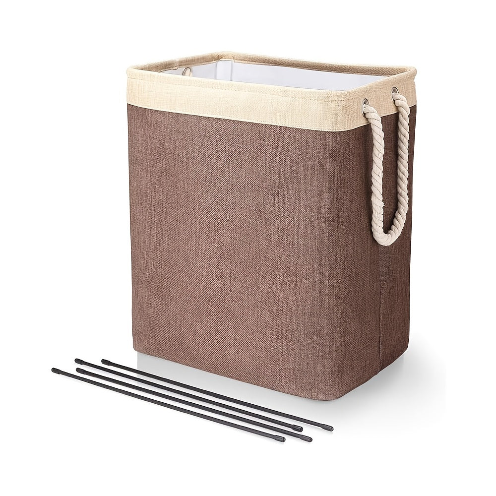 Collapsible Laundry Basket Hamper with Easy Carry Handles