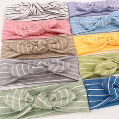 Striped Headband Hair Accessories For Baby Boys And Girls