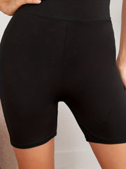 Solid High Waist Skinny Leggings Sexy Hip lifting Leggings For All Season