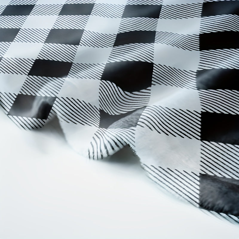 Twill Plaid Blanket Home Bed Sofa Warm Throw Blanket