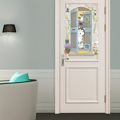 Home Decor Toilet Lid Sticker Waterproof PVC Removable Sticker