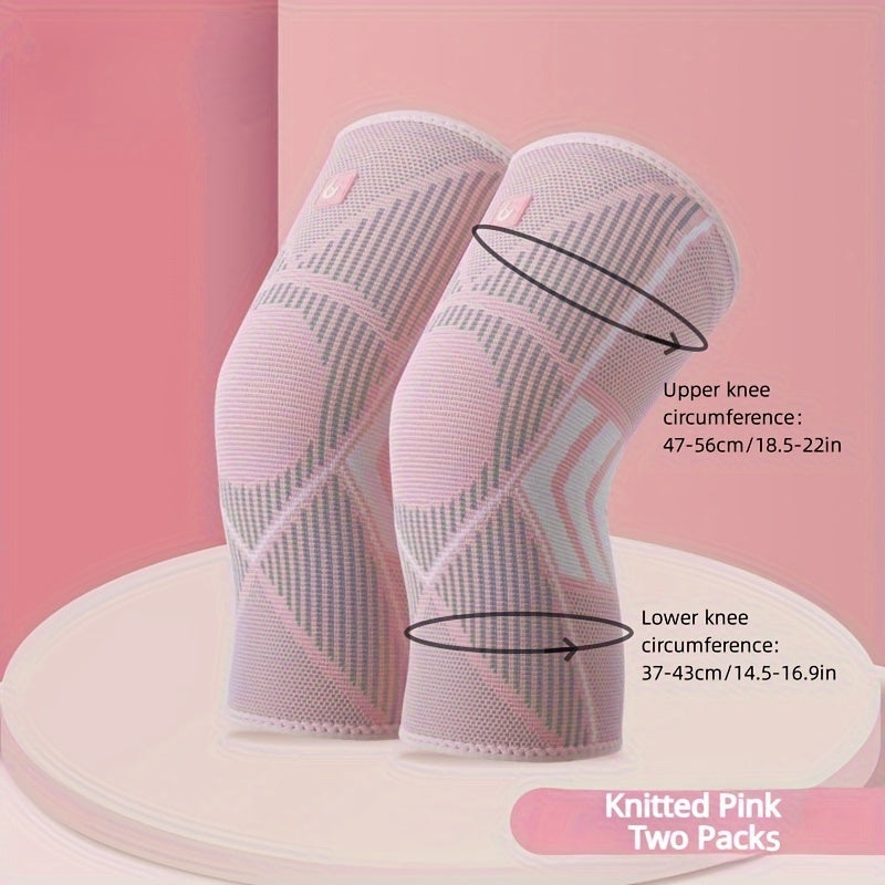 Yoga Sports Knitted Knee Pads - Fitness Pilates Running Dance