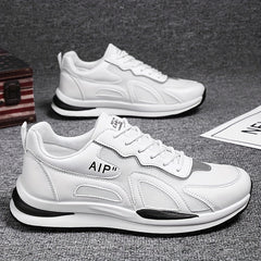 Men's Lace Up Sneakers Athletic Shoes Wear Resistant and Breathable