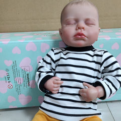 Realistic 29in Newborn Baby Doll Soft Cuddly Lifelike 3D Skin with Veins