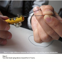Xin Yue Aluminum Hook Tying Device Fishing Tool