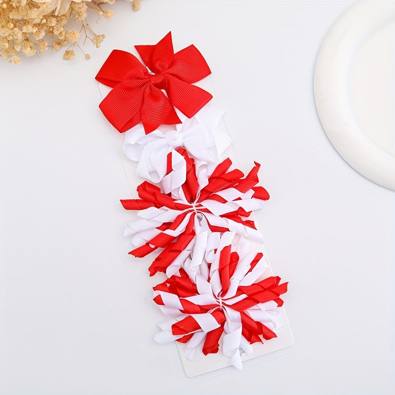 Kids Bow Hair Clips Set for Stylish Hair Accessories