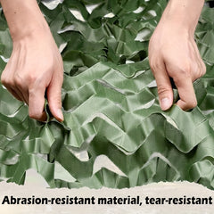 Camouflage Netting for Concealment and Sunshade