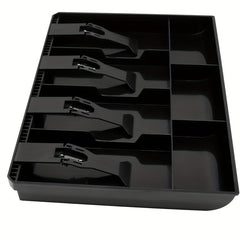 Cash Register Drawer Insert Tray 5 Bill 4 Coin Compartments
