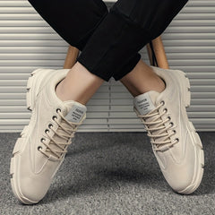 Men's Lace up Sneakers Comfortable Walking Shoes