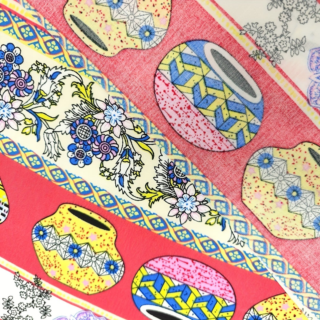 1yd DIY Cotton Fabric for Clothes Pants Dress Quilts Single Quilt Cover