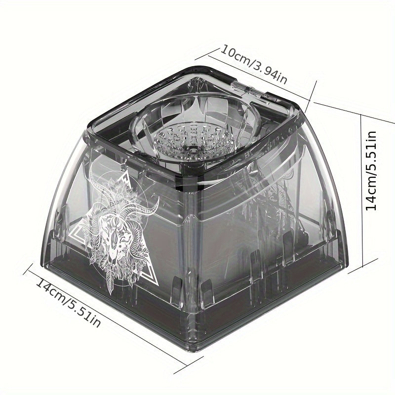 E-sports Cyberpunk Split Ashtray with Cigarette Holder