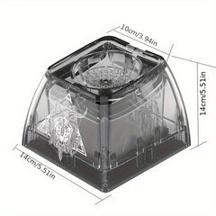 E-sports Cyberpunk Split Ashtray with Cigarette Holder