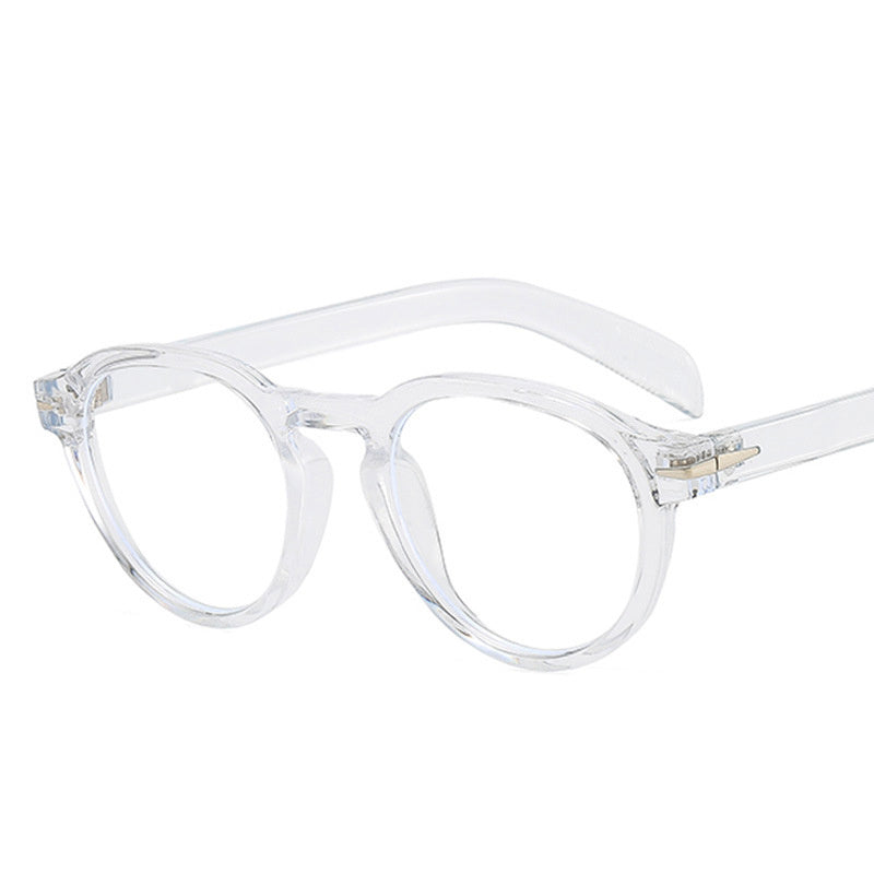 Light Blocking Glasses Frame Round Rice Nail Glasses Frame