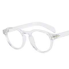 Light Blocking Glasses Frame Round Rice Nail Glasses Frame