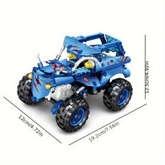 Off Road Vehicle Building Blocks Toy Model ABS Durable Material