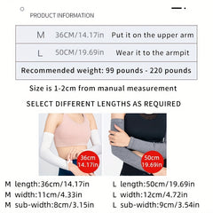 Sun Protection Sports Sleeve Elbow Sleeve for Men & Women