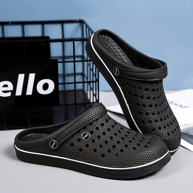 Men's Closed Toe Clogs Sandals Soft Sole Walking Shoes