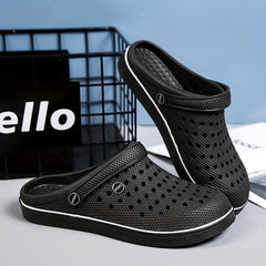 Men's Closed Toe Clogs Sandals Soft Sole Walking Shoes
