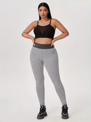 Honeycomb High Rise Skinny Leggings