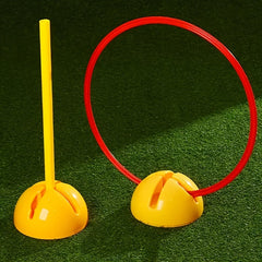 Football Sign Pole Base Water filled Base Round Bases Bracket