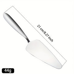 Cake Spatula Slicer Stainless Steel Pizza Shovel Fine Serrated Edge