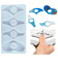 Resin Bookclip Silicone Mold DIY Craft Crystal Epoxy Resin Mold