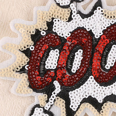 Girls Sequin DIY Patch Decorative Accessories for Clothes Backpack Hat