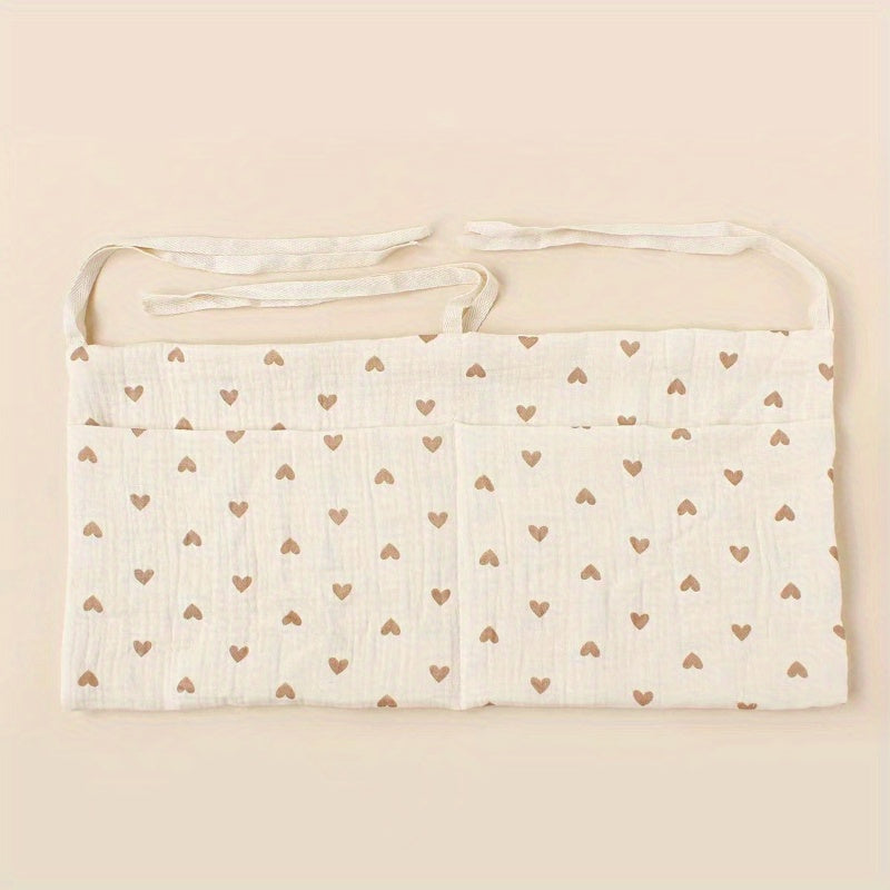 1pc Baby Bed Hanging Bags Newborn Crib Storage Organizer Bag