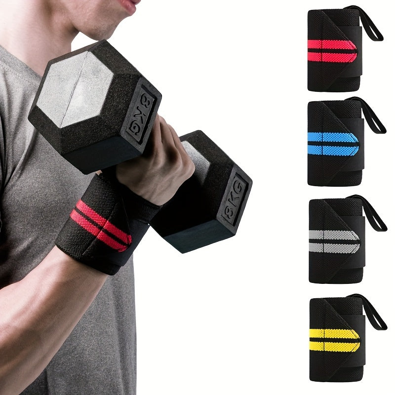 Padded Wrist Wraps for Weightlifting Cross Training