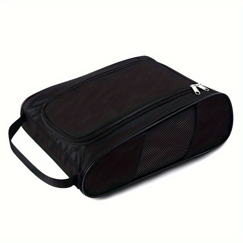 Large Golf Shoe Bag Breathable Portable Zipper Outdoor Sports Shoes Storage Bag