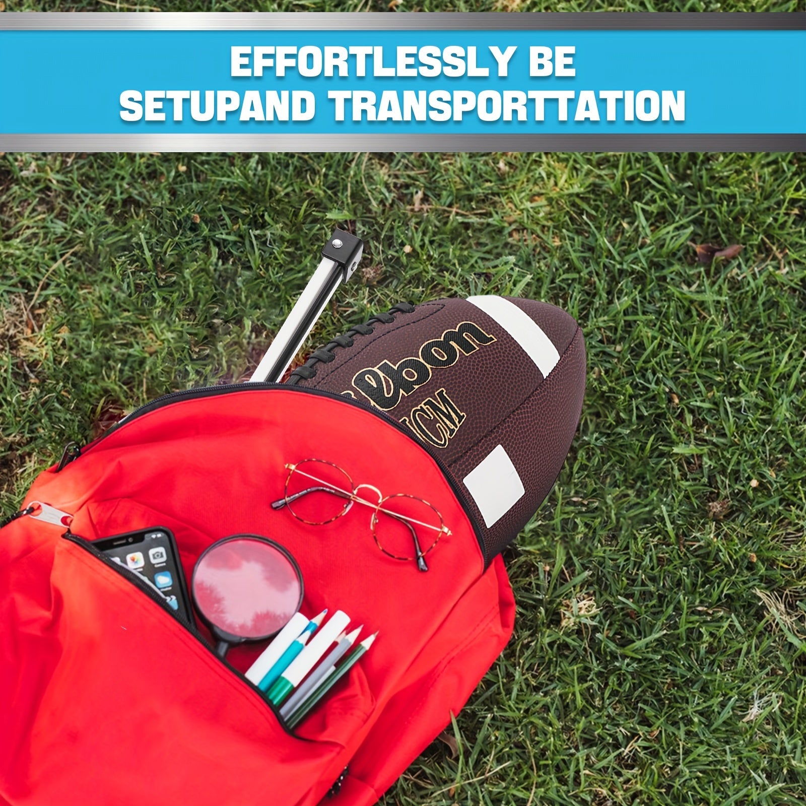 Football Kicking Tee Rugby Kicking Stand Sports Accessories