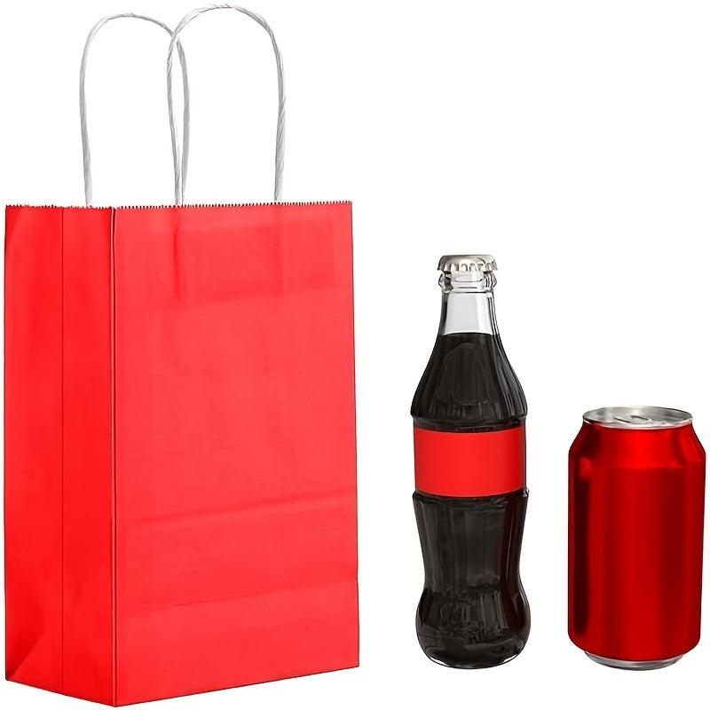 16pcs Colorful Gift Tote Bags for Various Occasions