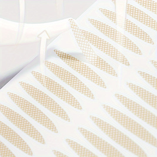 Waterproof Double Eyelid Stickers with Tweezers - Natural Adhesive Eyelid Patch