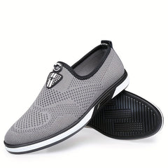 Men's Breathable Mesh Loafer Shoes Non-slip Slip On Sneakers