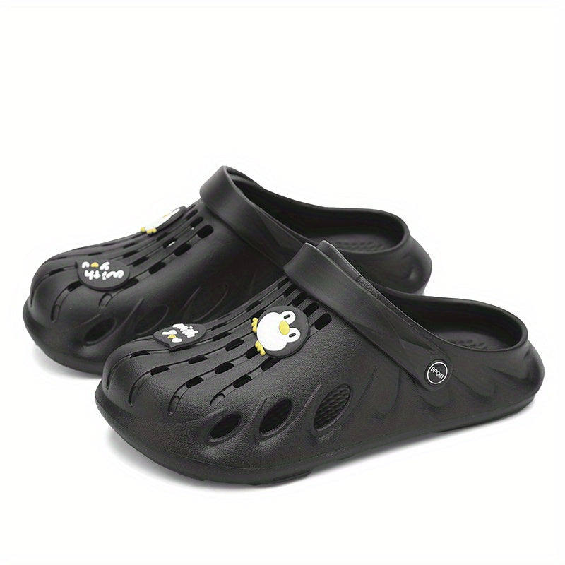 Cartoon Charms Hollow Out Non Slip Garden Shoes Summer